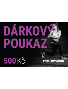 Top4Fitness Dárkový poukaz v hodnotě 500 Kč voucher-fitness-500