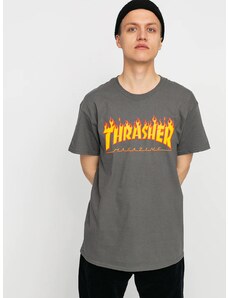 Thrasher Flame Logo (charcoal grey)šedá