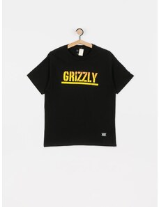 Grizzly Griptape X Champion Stamp Fadeaway (black)černá