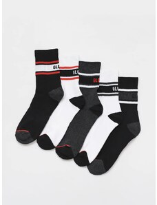 Globe Triple Stripe Crew 5 Pack (assorted)barevná