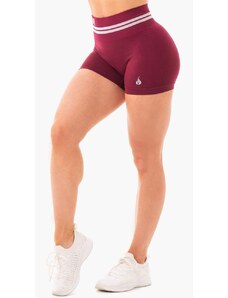 Dámské šortky Freestyle s vysokým pasem Burgundy - Ryderwear