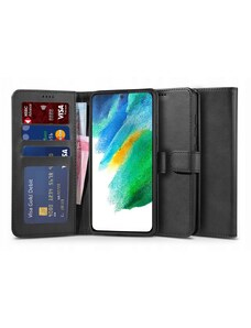 Ochranné pouzdro pro Samsung GALAXY S21 FE - Tech-Protect, Wallet 2 Black