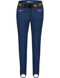 Nordblanc Modré dámské softshellové lyžařské kalhoty SKINTIGHT