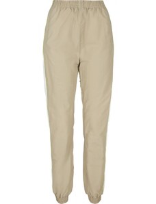 URBAN CLASSICS Ladies Piped Track Pants - concrete/electriclime