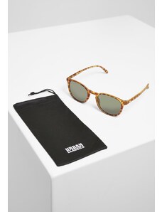 URBAN CLASSICS Sunglasses Arthur UC - brown leo/green