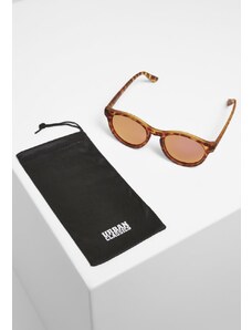 URBAN CLASSICS Sunglasses Sunrise UC - brown leo/rosé