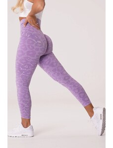 Gymclothes Dámské legíny Wild Leopard Lila