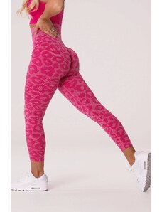 Gymclothes Dámské legíny Wild Leopard Pink