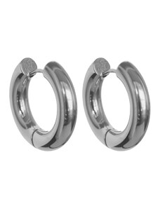 ORNAMENTI Náušnice Medium Hoops silver