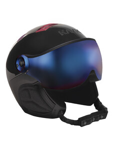 KASK PIUMA R CHROME VISOR BLACK / RAINBOW - SILVER MIRROR