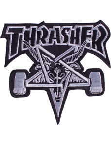 Nášivka Thrasher Sk8 Goat Logo - black