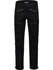 Nordblanc Černé pánské zateplené softshellové kalhoty ALIVE