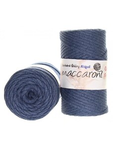 Maccaroni Bavlněná šňůra ABIGAIL 5 mm - jeans 204_02
