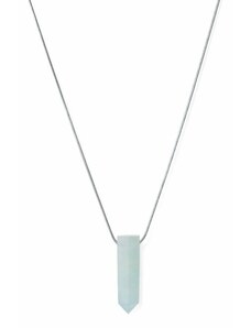 Akvamarín náhrdelník pro ženy - Stříbrná Trimakasi