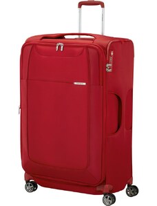 Samsonite Látkový cestovní kufr D'Lite EXP 107/118 l červená