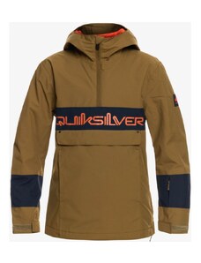 Quiksilver BUNDA QUIKILVER TEEZE YOUTH - hnědá -