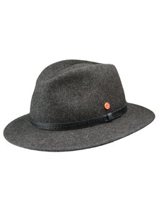 Cestovní nemačkavý voděodolný šedý klobouk Mayser - Mathis Mayser