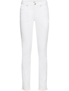 bonprix Strečové džíny, v krátkých velikostech Bílá