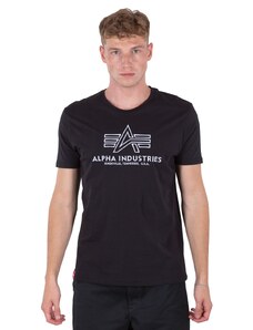 Alpha Industries Basic T Embroidery (black) M