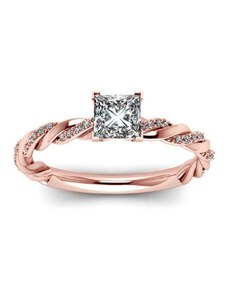 Emporial luxusní prsten Propletený 14k růžové zlato MA-R040-ROSEGOLD