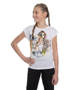 SAM 73 Dívčí triko s krátkým rukávem Bílá 116