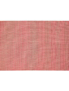 Mirtex Plátno HANA 125 (547020-1 Drobné kostky červené)-147cm / METRÁŽ NA MÍRU