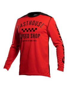 Fasthouse Carbon Jersey Red Black