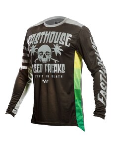 Fasthouse Grindhouse Swell Jersey Black Charcoal