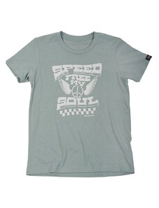 Fasthouse Youth Sunshine Tee Heather Blue