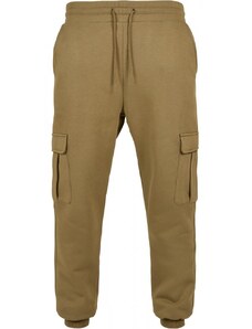 Pánské tepláky Urban Classics Cargo Sweatpants - světle olivové