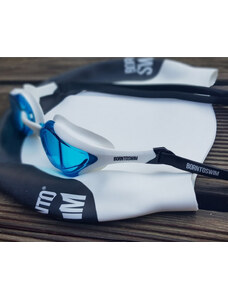 Plavecké brýle BornToSwim Elite Swim Goggles Modro/bílá
