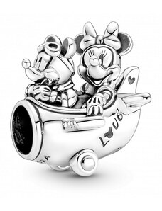PANDORA Disney korálek Minnie a Mickey v letadle přívěšek