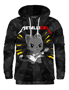 Mr. GUGU & Miss GO Unisex's Metallicat Hoodie H-K2313