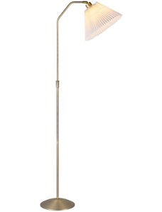Mosazná kovová stojací lampa Halo Design Berlin 110-150 cm