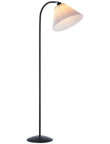 Černá kovová stojací lampa Halo Design Medina 132 cm