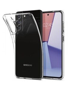 Ochranný kryt pro Samsung GALAXY S21 FE - Spigen, Liquid Crystal Clear