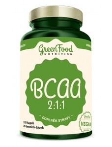 GreenFood BCAA 2:1:1 120 kapslí