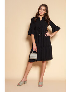 Lanti Woman's 3/4 Sleeve Dress Suk197