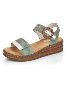 Dámské sandály RIEKER 62963-52 zelená