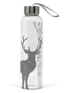 PPD Skleněná lahev Mystic Deer Real Silver, 550 ml