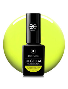 ENII NAILS Lux gel lak 41 Neon Yellow 11 ml