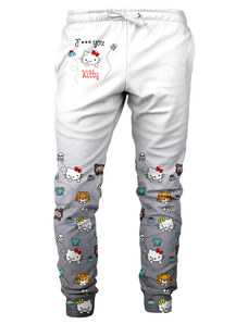 Mr. GUGU & Miss GO Unisex's Angry Kitty Black Sweatpants Swpn-Pc2231