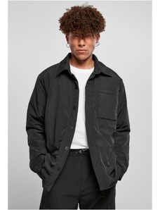 UC Men Vyztužená nylonová košilová bunda černá