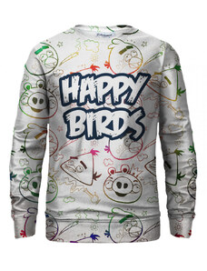 Bittersweet Paris Unisex's Happy Birds Sweater S-Pc Bsp300