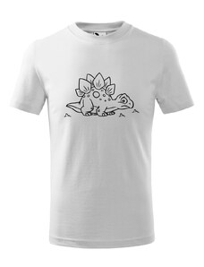 trend-design.cz Dětské tričko s dinosaurem - Stegosaurus