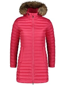 Nordblanc Růžový dámský zimní kabát TEDDYBEAR