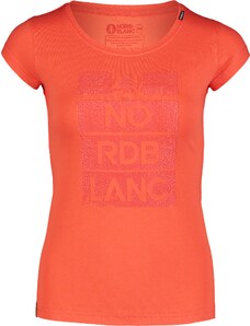 Nordblanc Růžové dámské bavlněné tričko DYE