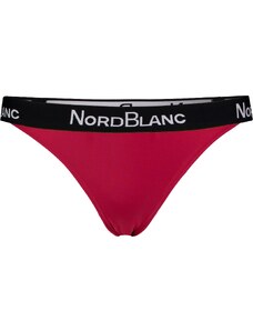 Nordblanc Vínové dámské bikiny TROPICAL