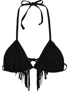 Nordblanc Černé dámské bikiny FRINGE