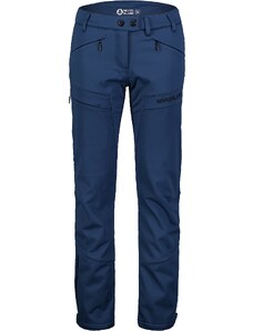 Nordblanc Modré dámské zateplené softshellové kalhoty EXPLOSIVE